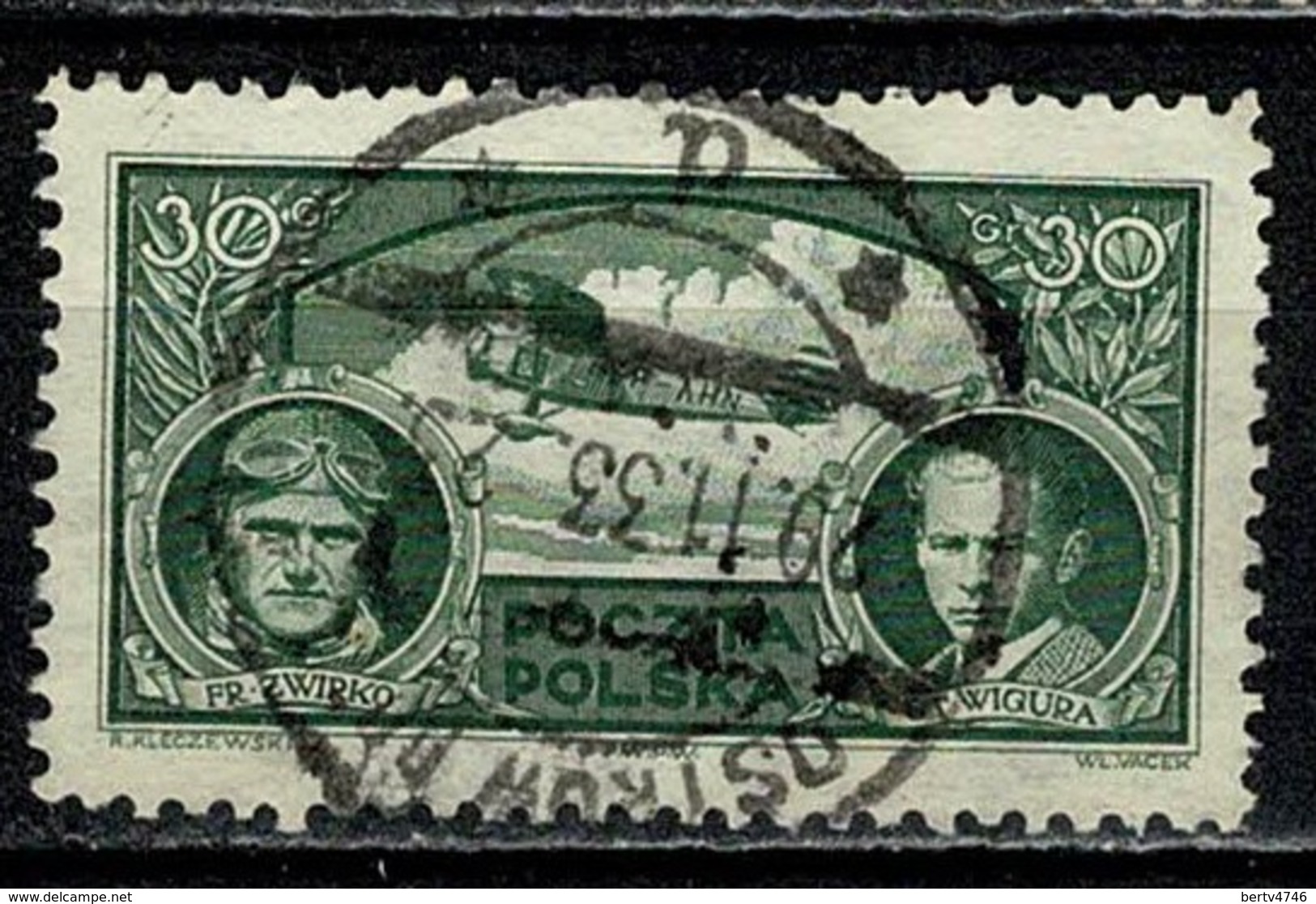 Polska  1933 Yv. 364 Obl/gebr/used - Oblitérés