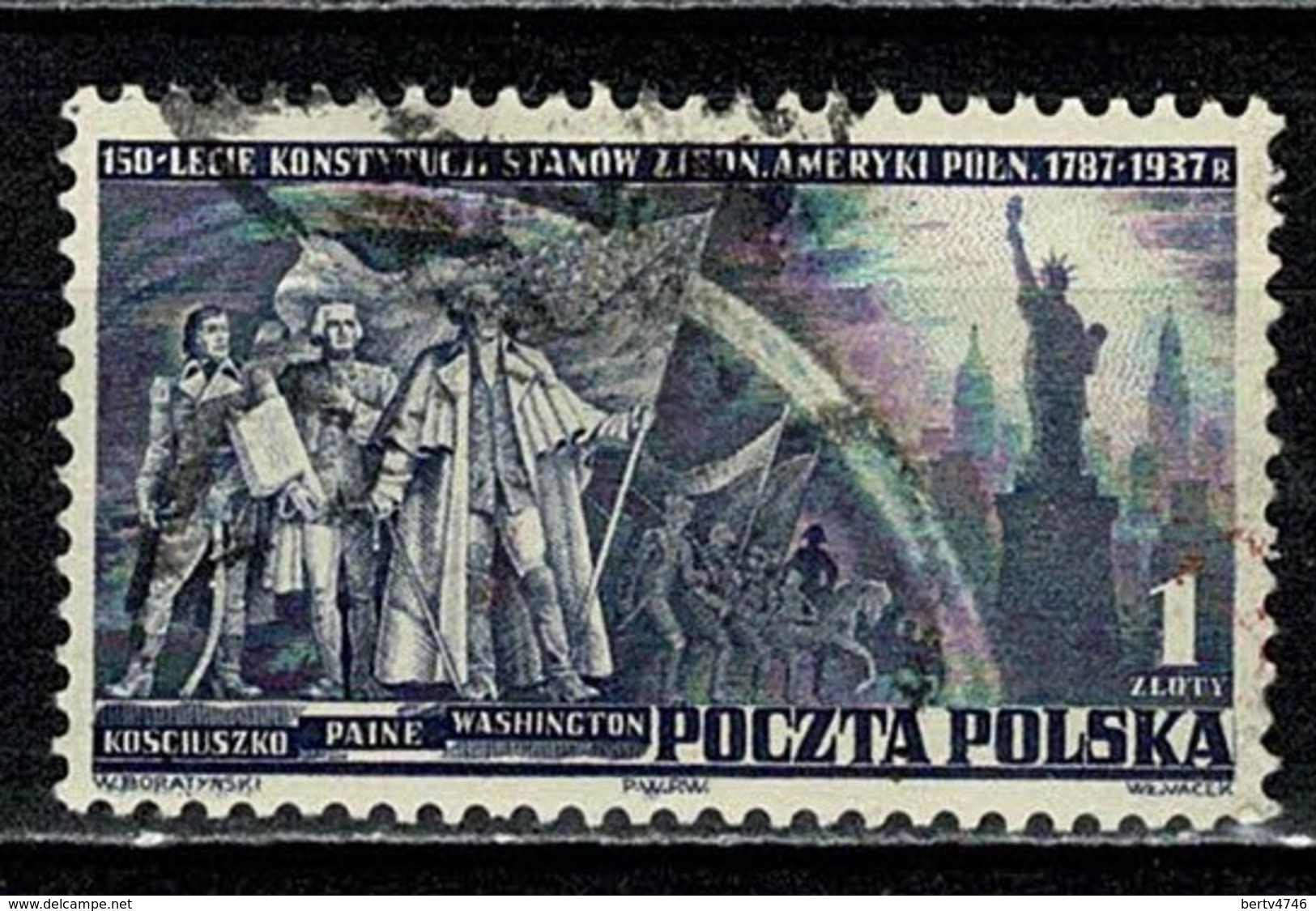 Polska  1938 Yv. 399 Obl/gebr/used - Oblitérés