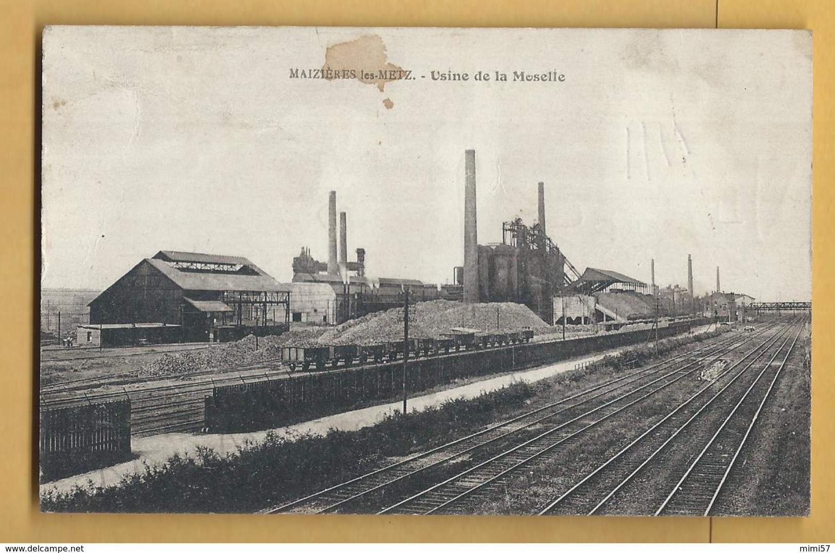 C.P.A. Maizières-lès-Metz - Usine De La Moselle - Autres & Non Classés