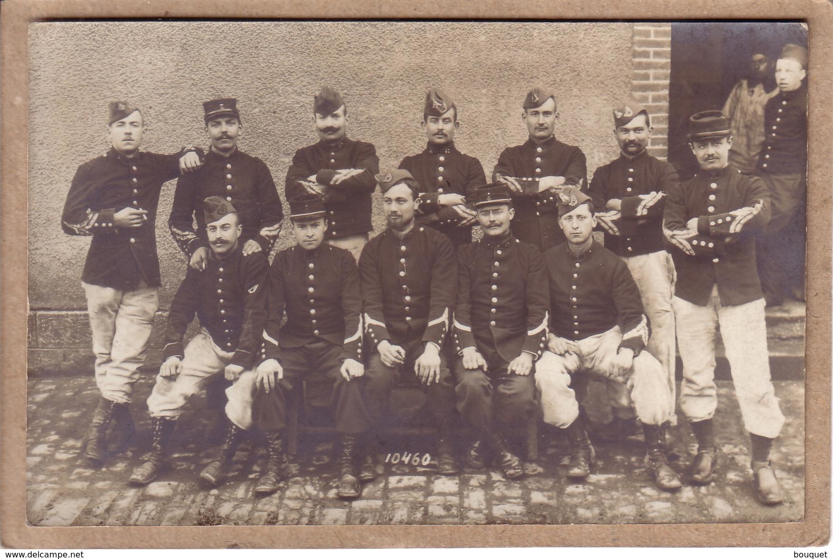 MILITARIA - CARTE PHOTO - 4 EME BATAILLON DE CHASSEURS CHASSEURS ALPINS ARMEE TERRITORIALE ?? - Reggimenti