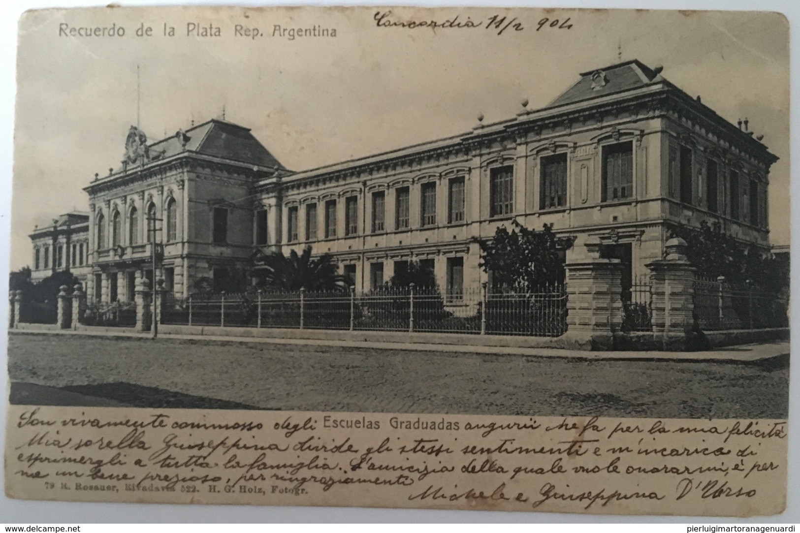 V 60312 Argentina - Recuerdo De La Plata ( 1904 ) - Argentina