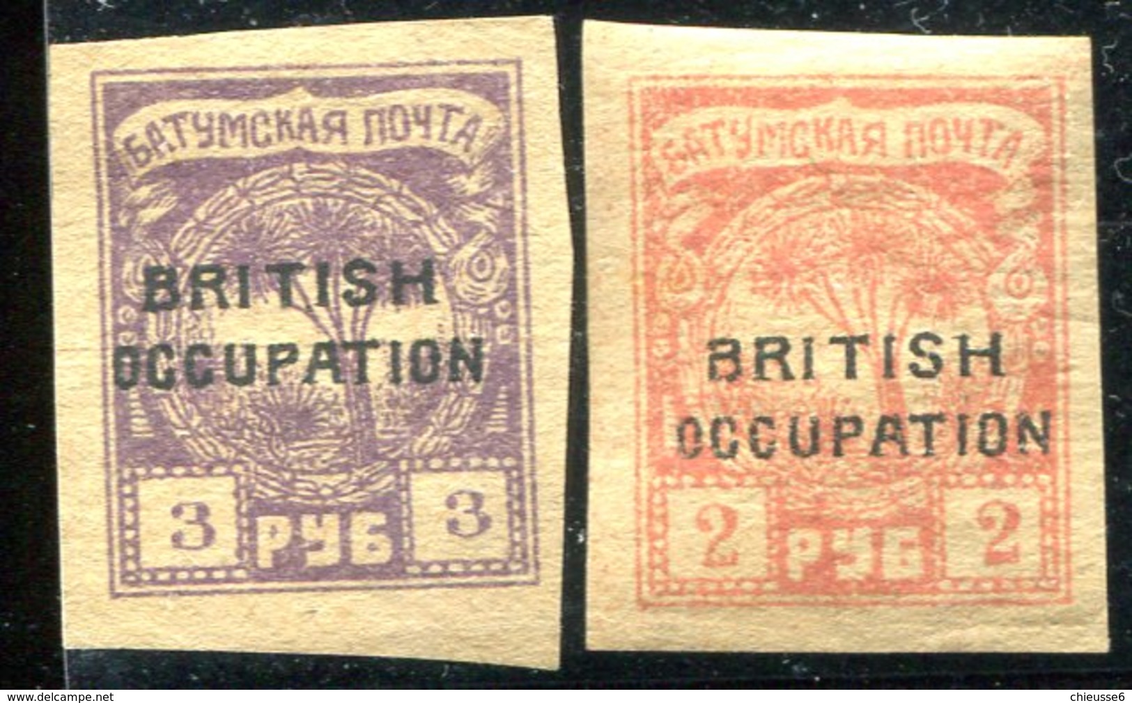 Batoum  Ch 11/12 - 1919-20 Occupation Britannique