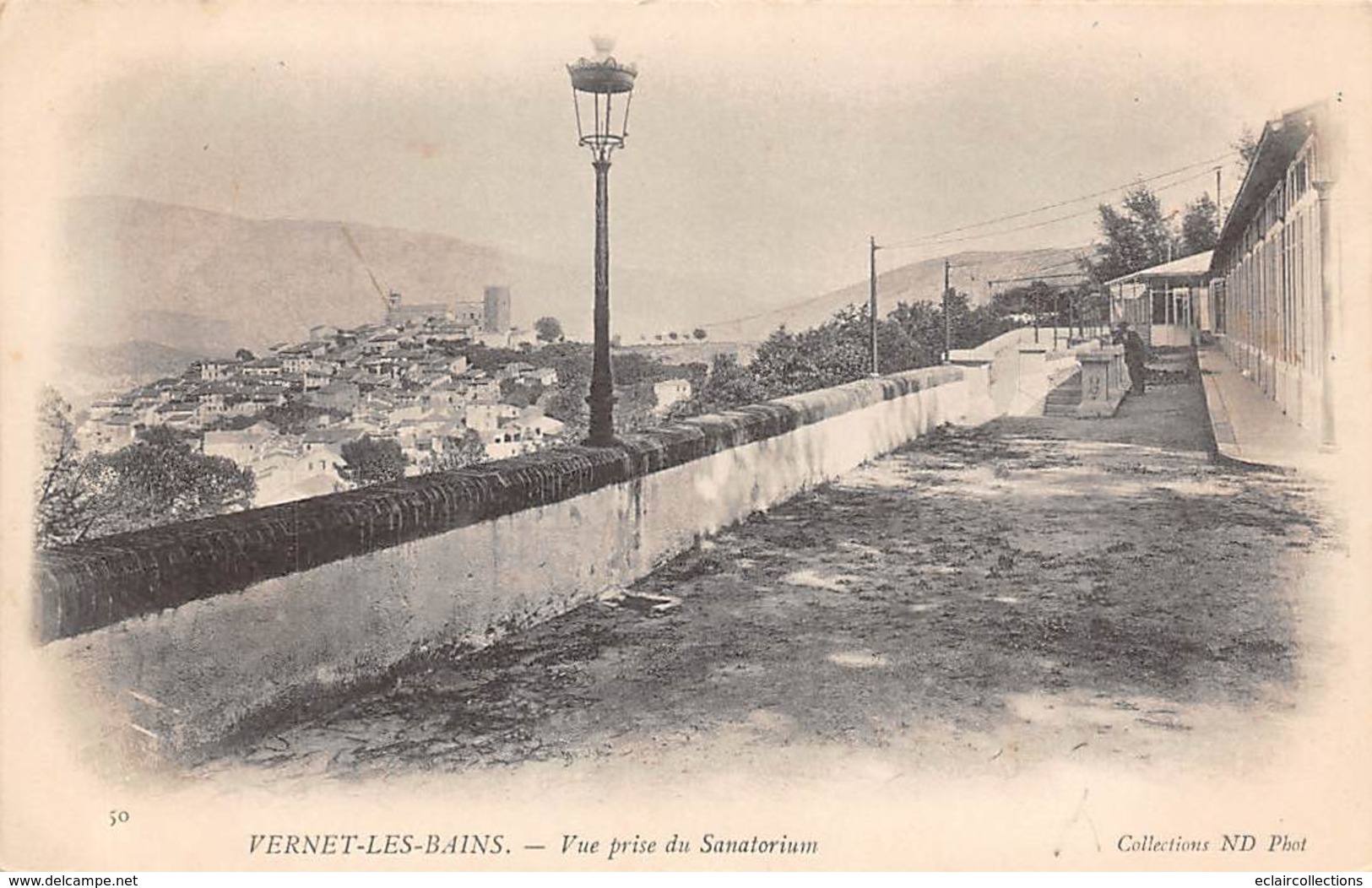 Vernet Les Bains          66           Vue Prise Du Sanatorium          (voir Scan) - Otros & Sin Clasificación