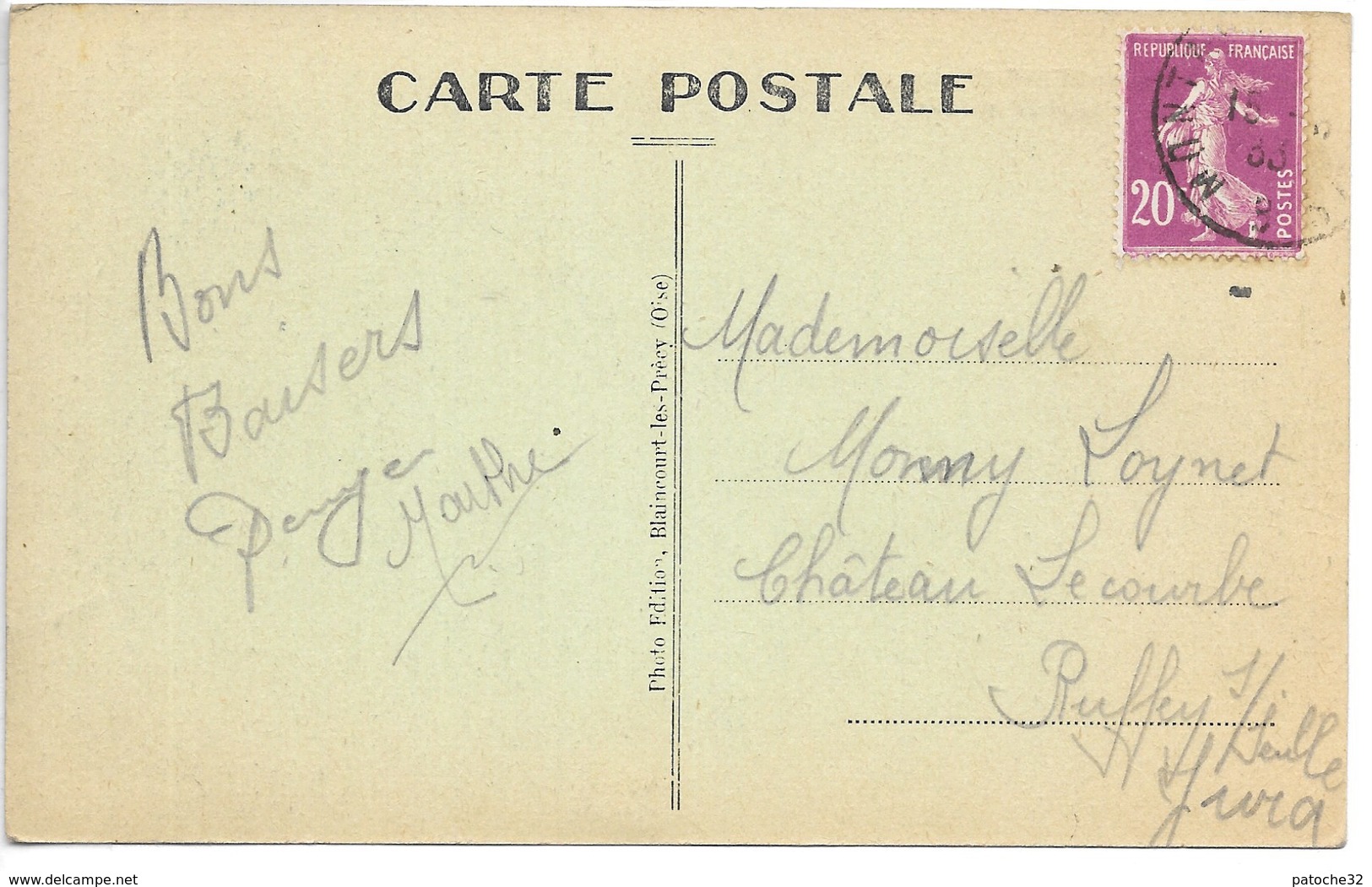Cpa...Vigneux-sur-Seine...(S.-et-O.)...le Tabac.. Café De La Gare....animée...1933.. - Vigneux Sur Seine