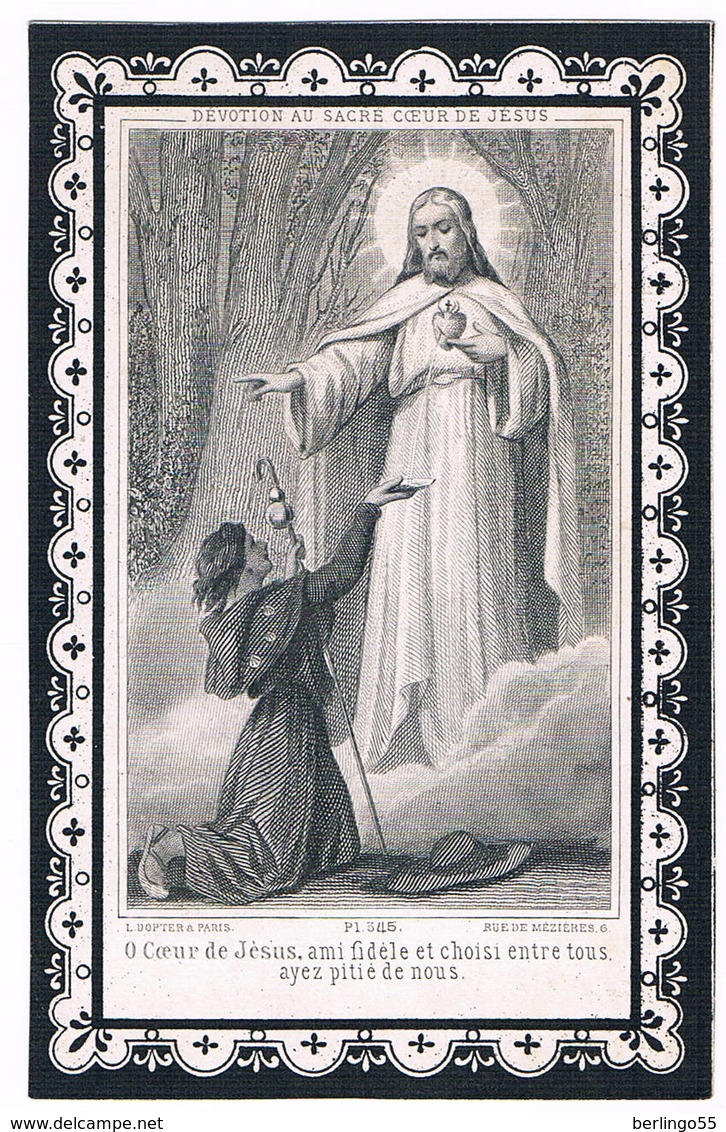 Dp. Moureau Maria. Echgt. Wauters Carolus. ° Diest 1841 &dagger; Antwerpen 1878 (2 Scan's) - Religion & Esotérisme