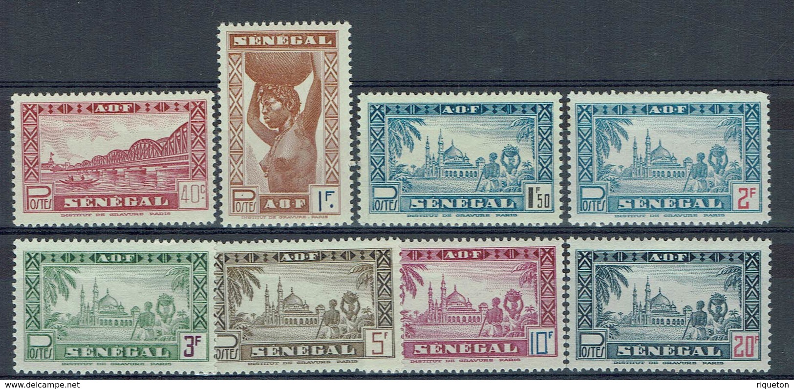 Sénégal - N° 179/186  - XX - X - - Unused Stamps