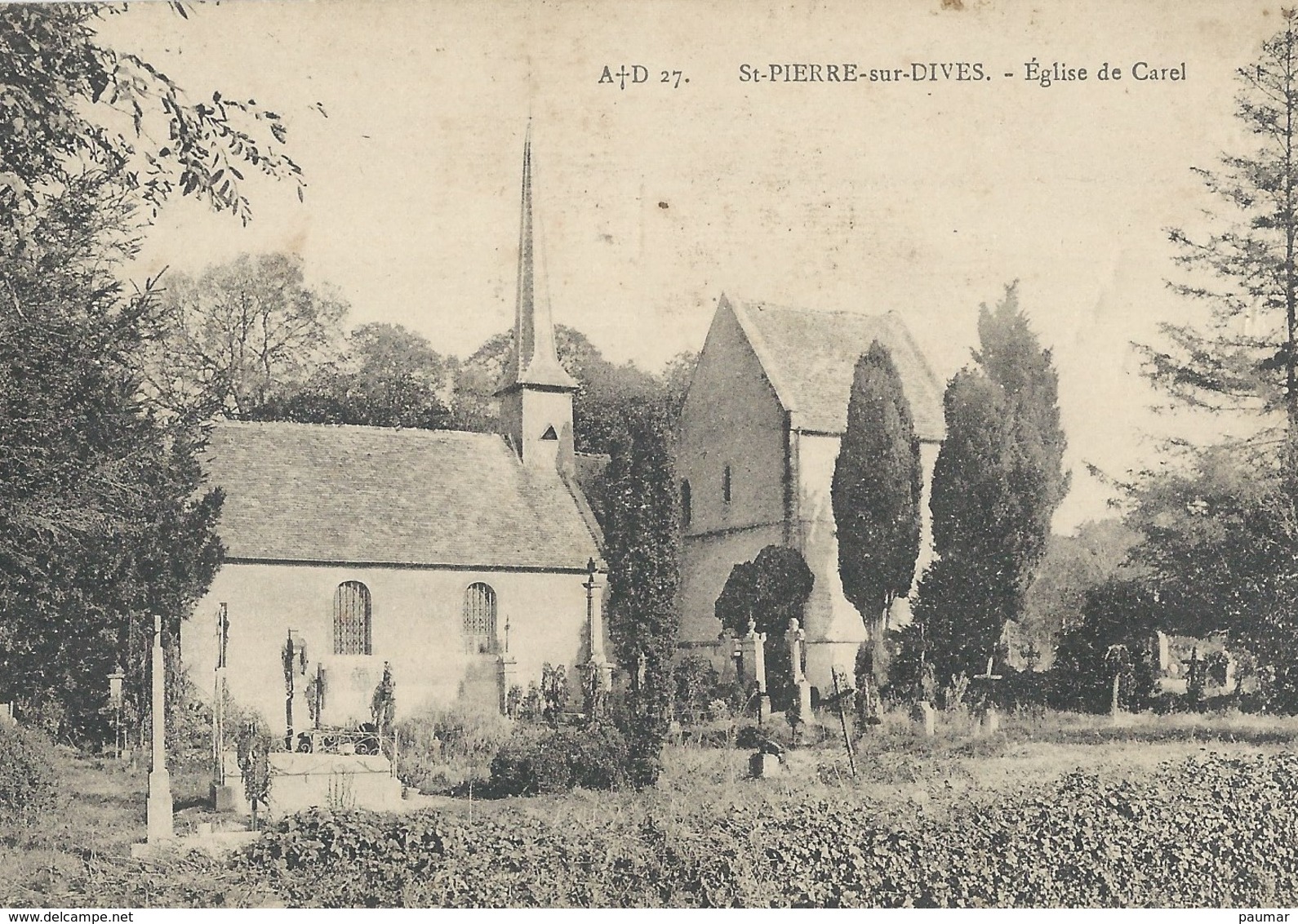 Saint Pierre Sur Dives  Eglise De Carel - Autres & Non Classés