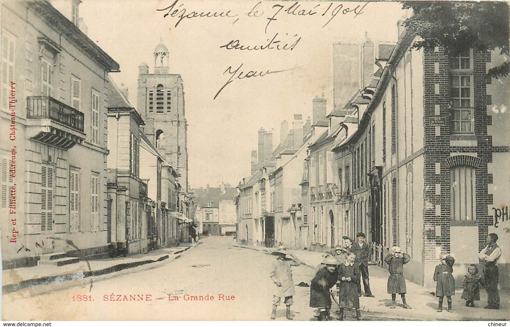 SEZANNE LA GRANDE RUE - Sezanne