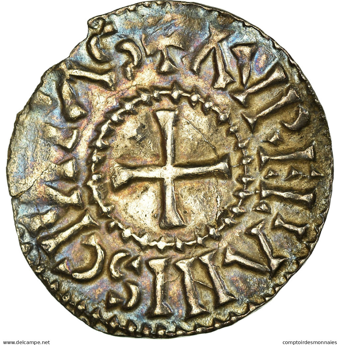 Monnaie, France, Charles Le Chauve, Denier, 864-875, Orléans, SUP, Argent - Autres & Non Classés