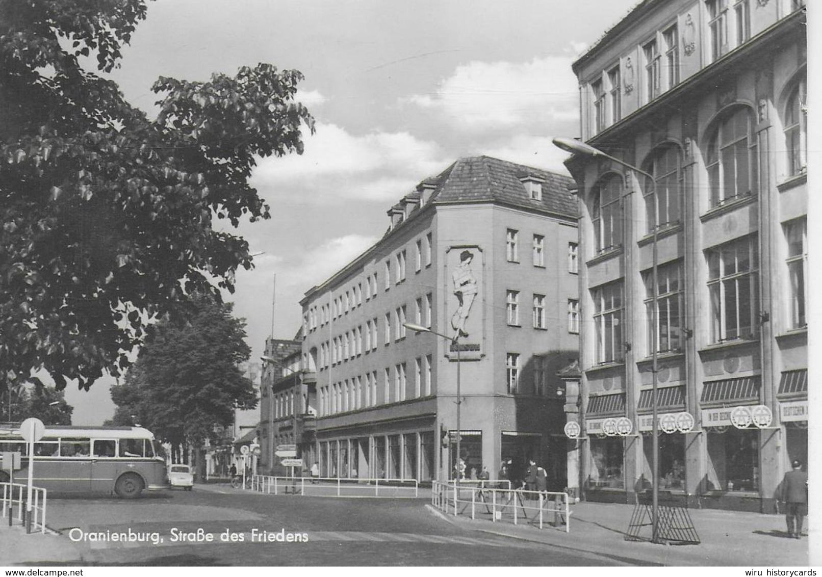 AK 0412  Oranienburg - Straße Des Friedens / Ostalgie , DDR Um  1967 - Oranienburg