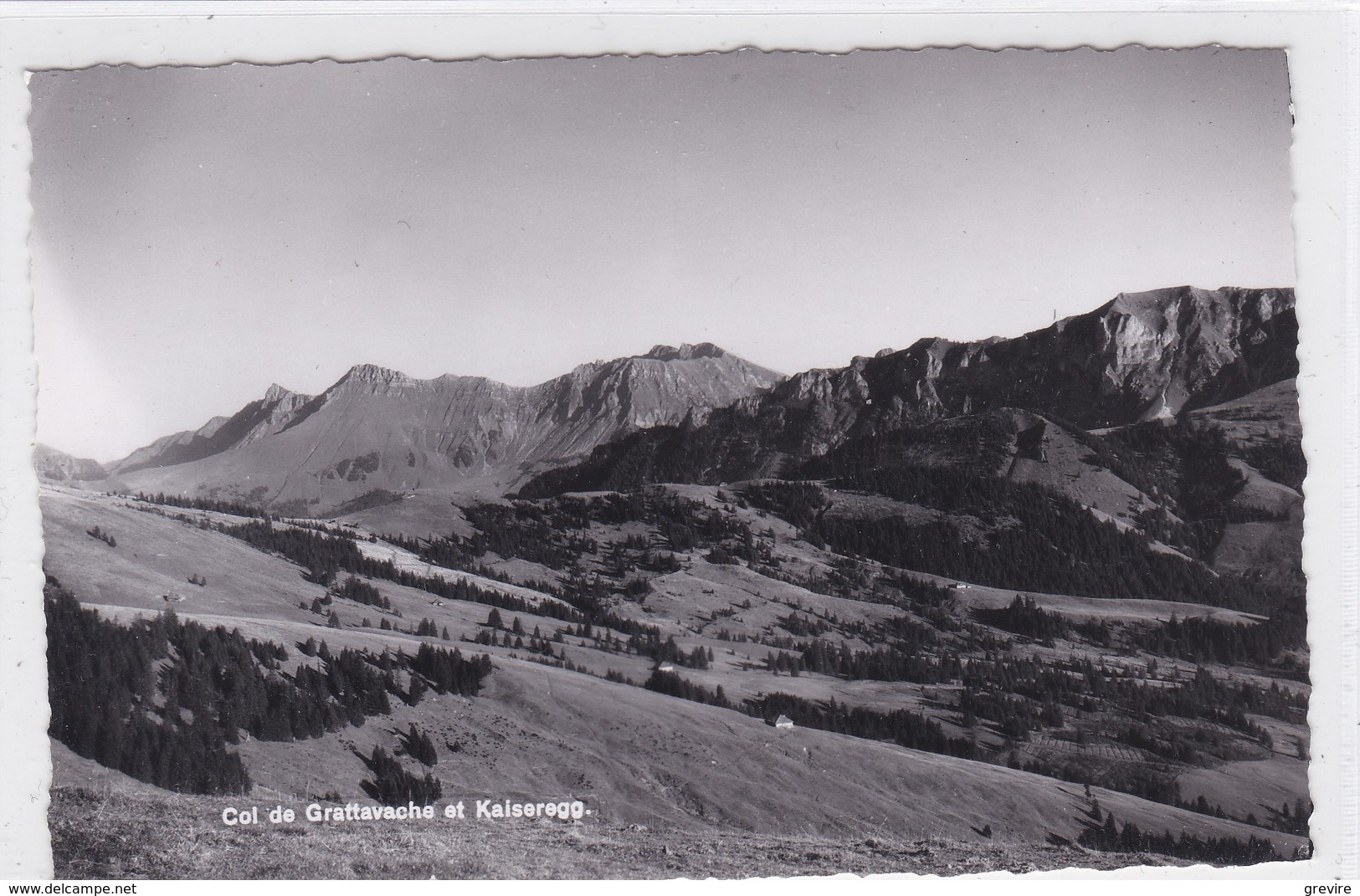 Cerniat, Col De Grattavache (Balisa) Et Le Kaiseregg - Cerniat 