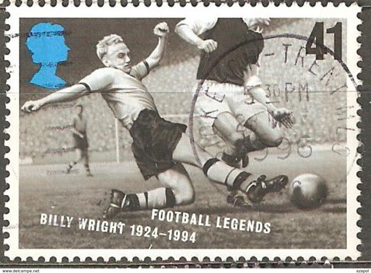 Great Britain: 1 Used Stamp From A Set, European Football Chempionship, 1996, Mi#1628 - Oblitérés