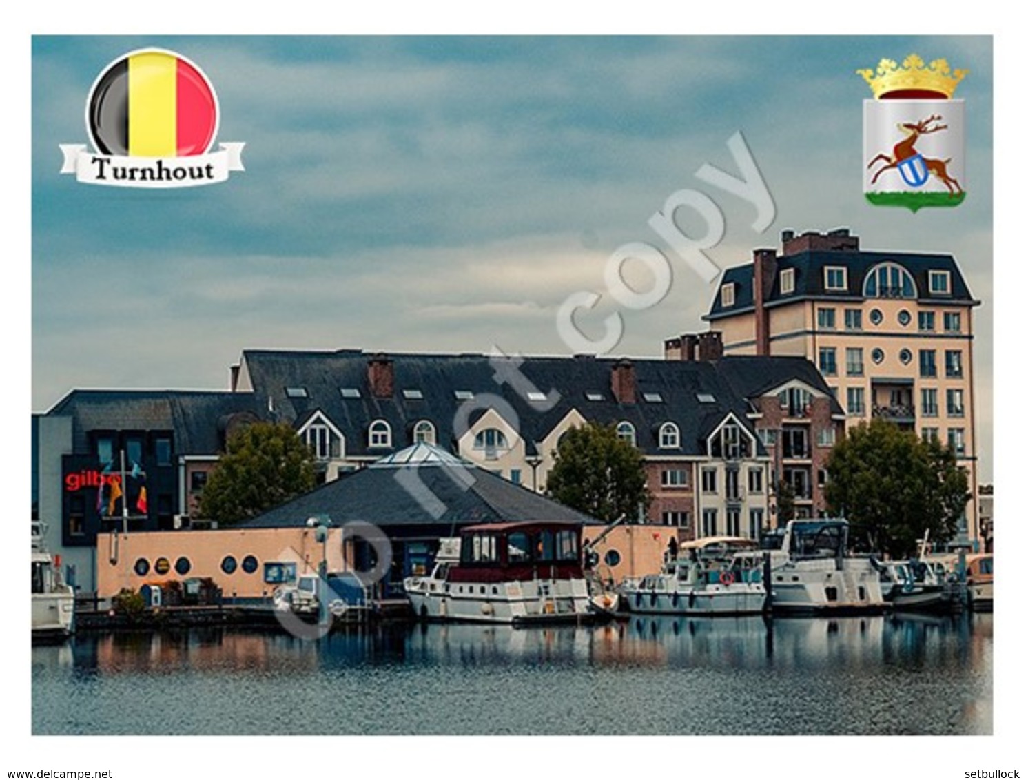 Turnhout | Belgium | Municipality | Postcard Modern Ukraine - Maps