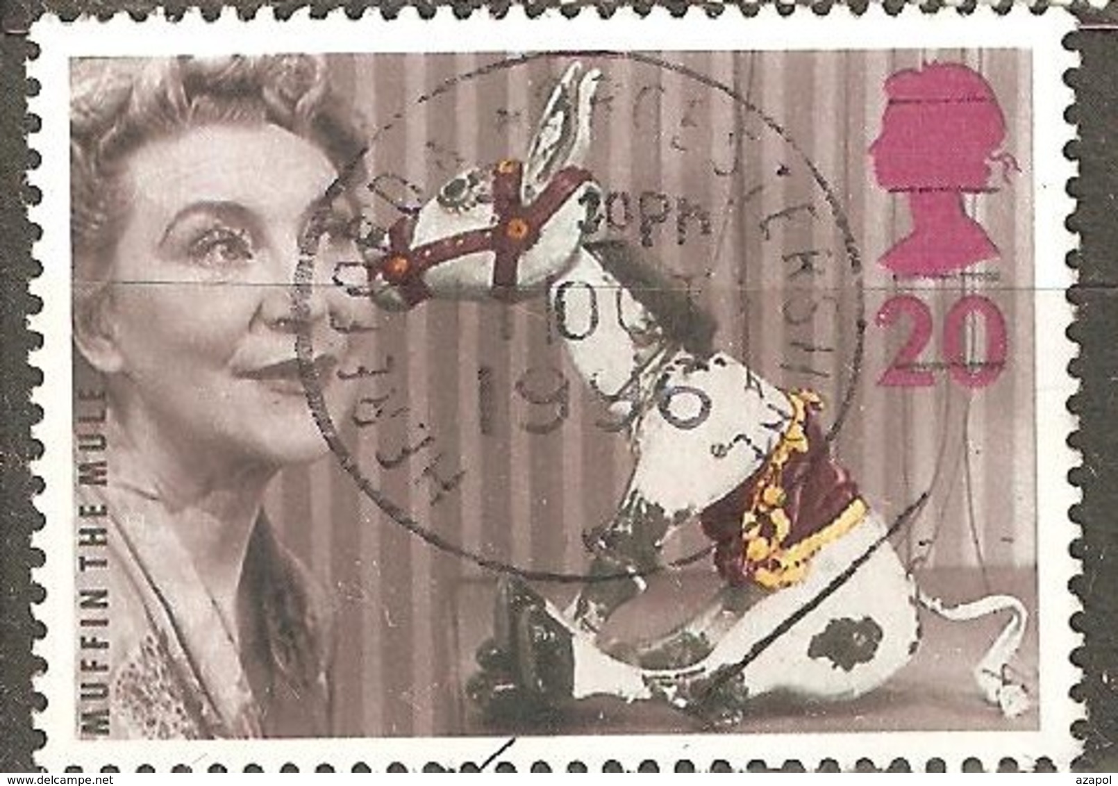 Great Britain: 1 Used Stamp From A Set, 50 Years Of A Programm For Children, 1996, Mi#1652A - Oblitérés