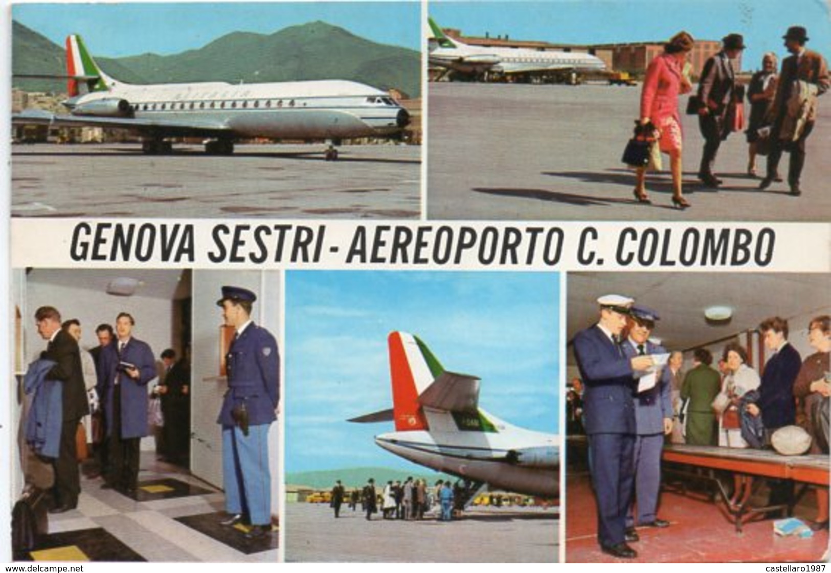 GENOVA SESTRI - AEROPORTO C. COLOMBO - Vedute - Genova