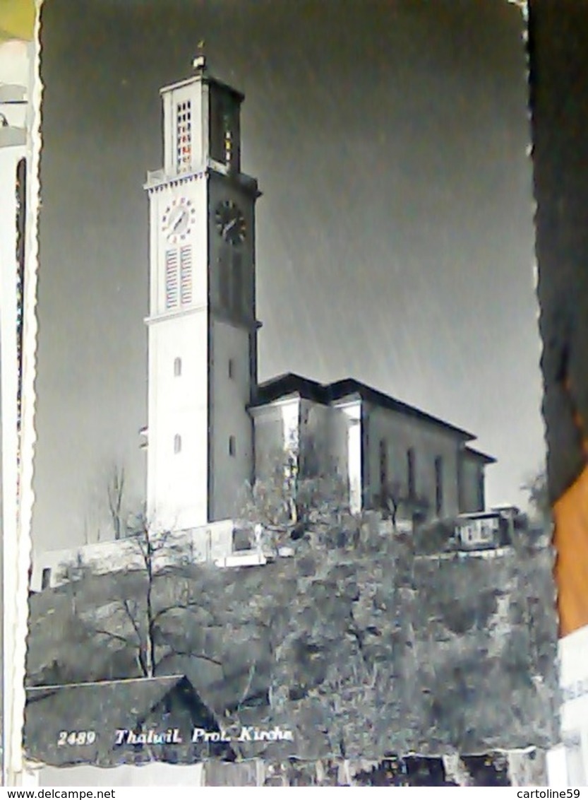 SUISSE SVIZZERA KATHOLISCHE KIRCHE THALWIL ZURICH  VB1953 HK4165 - Thalwil