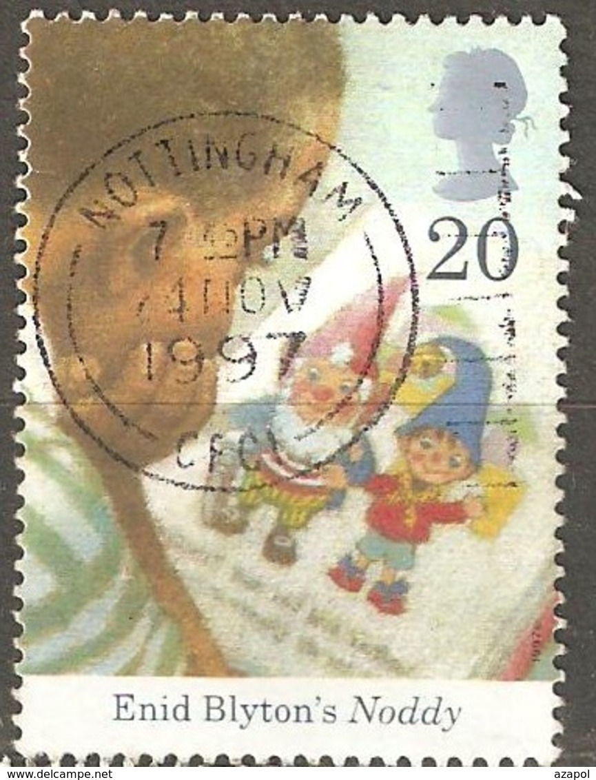 Great Britain: 1 Used Stamp From A Set, 100 Years Of E.Bliton, 1997, Mi#1709 - Oblitérés