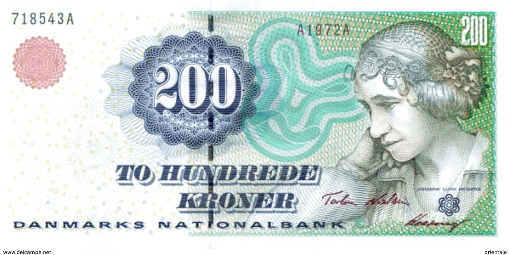 DENMARK P. 57a 200 K 1997 UNC - Denmark