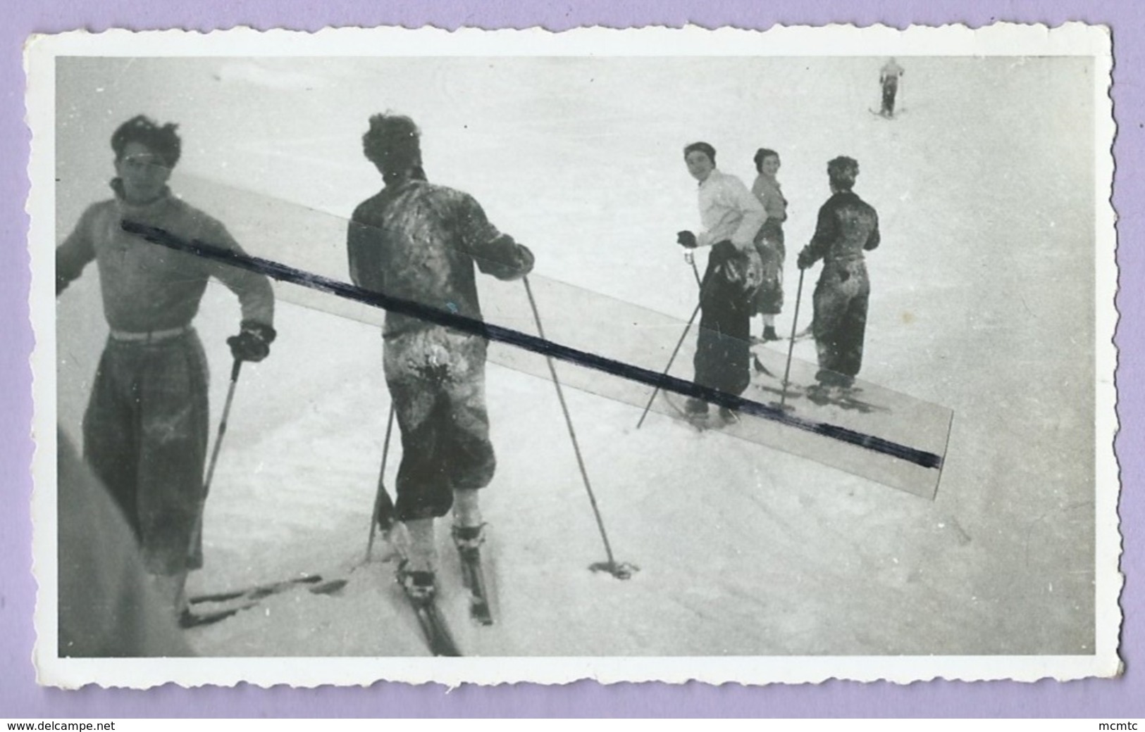 Photo - St Etienne En Devoluy - Janvier 1939 - (Skie , Skieur , Skieurs ) - Saint Etienne En Devoluy