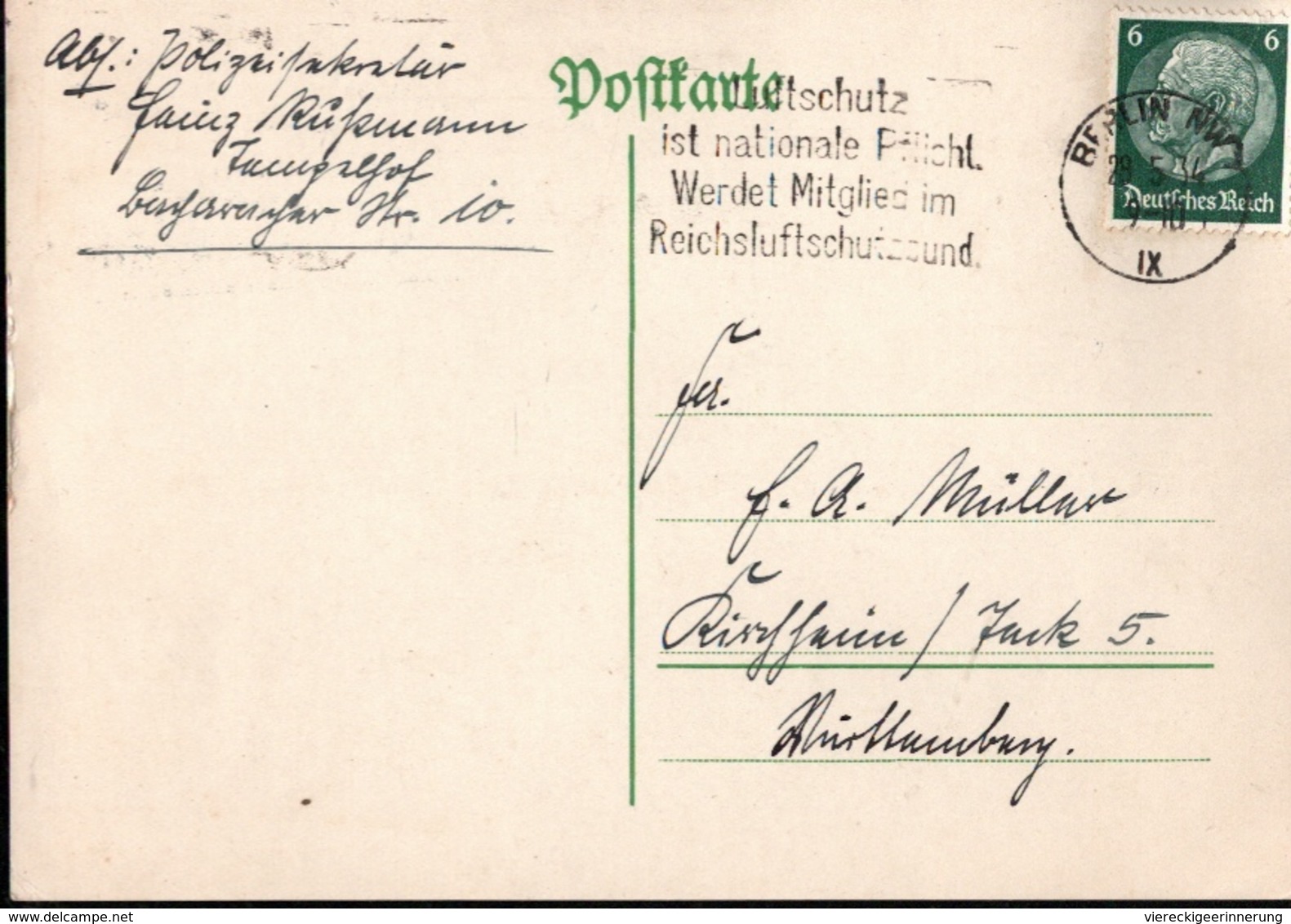 !  3 Belege 1933-34 Aus Berlin Tempelhof - Lettres & Documents