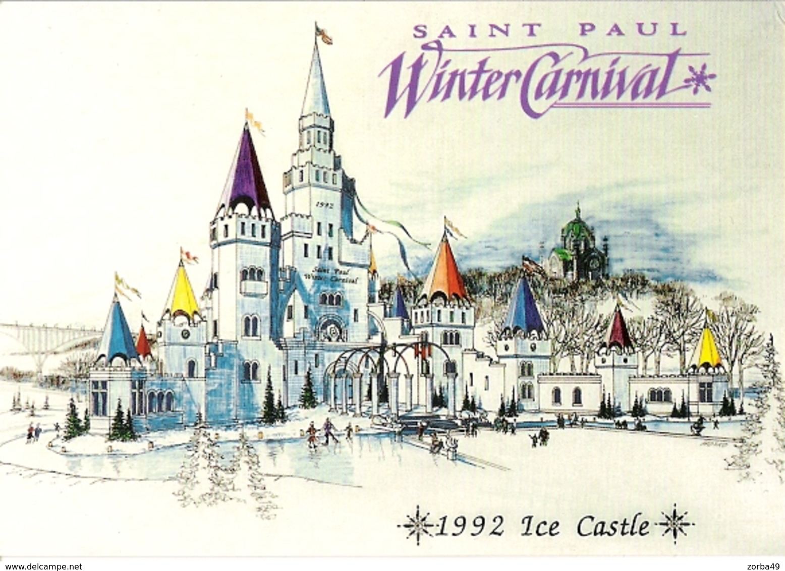 SAINT PAUL Winter Carnival Ice Castle - St Paul