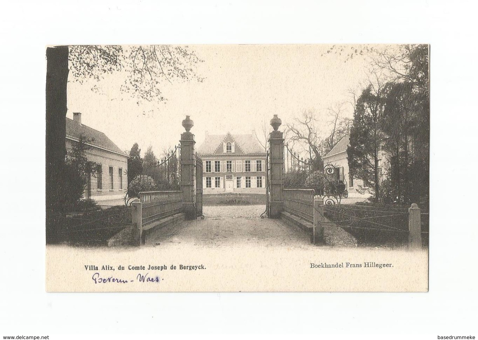 Villa Alix, Du Comte Joseph De Bergeyck. - Beveren-Waas