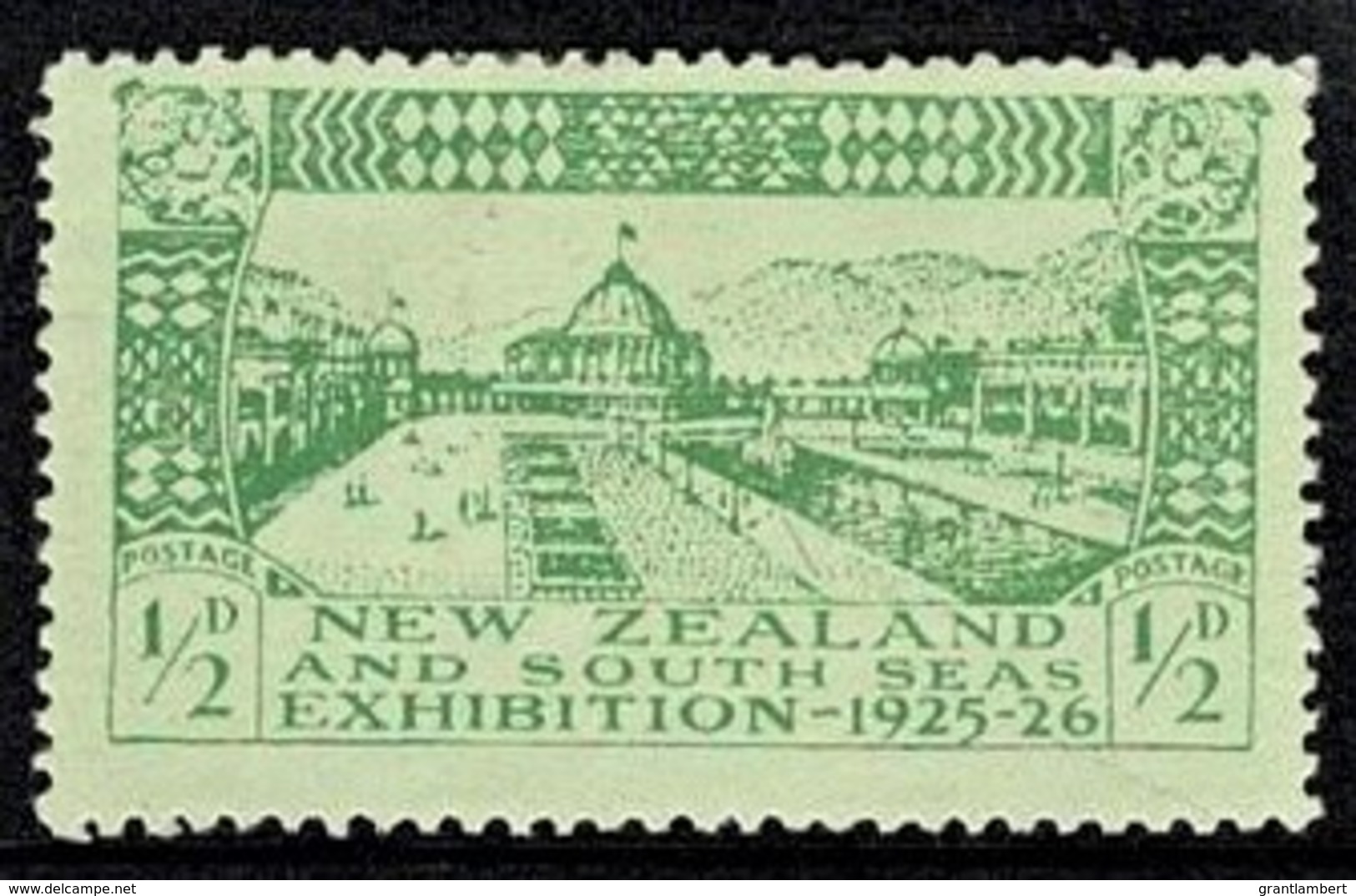 New Zealand 1925 Dunedin Exhibition 1/2d MH - Ungebraucht