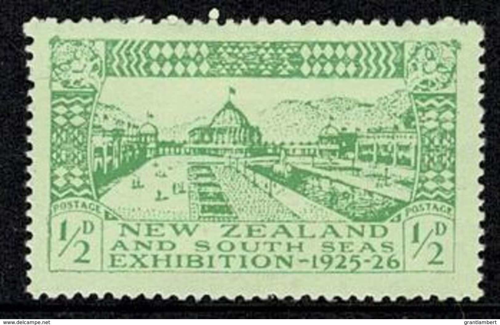 New Zealand 1925 Dunedin Exhibition 1/2d MH - - Unused Stamps