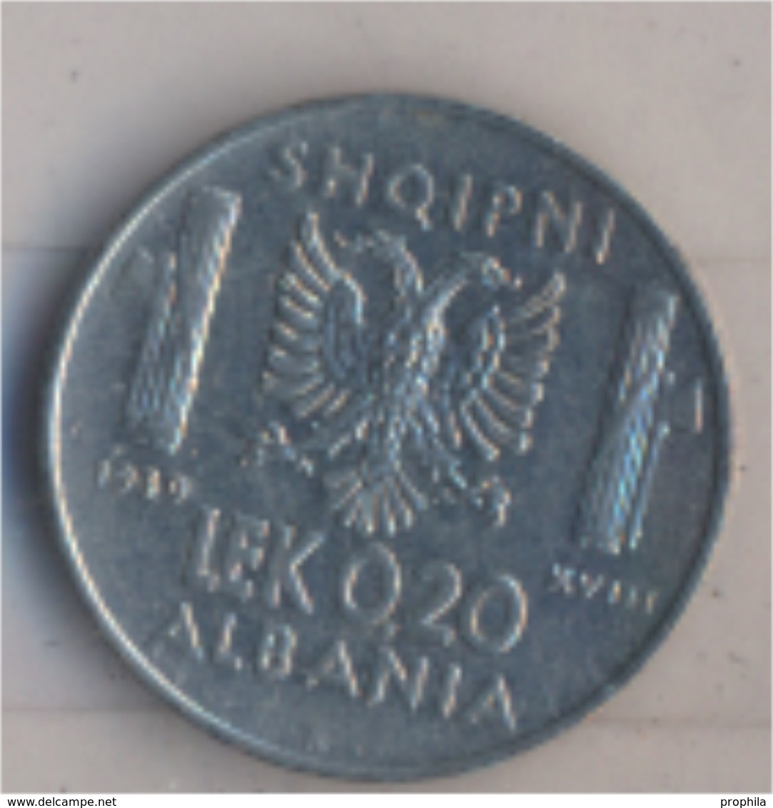 Albanien KM-Nr. : 29 1939 R Vorzüglich Stahl 1939 0,20 Lek Italienische Besetzung (9157921 - Albania