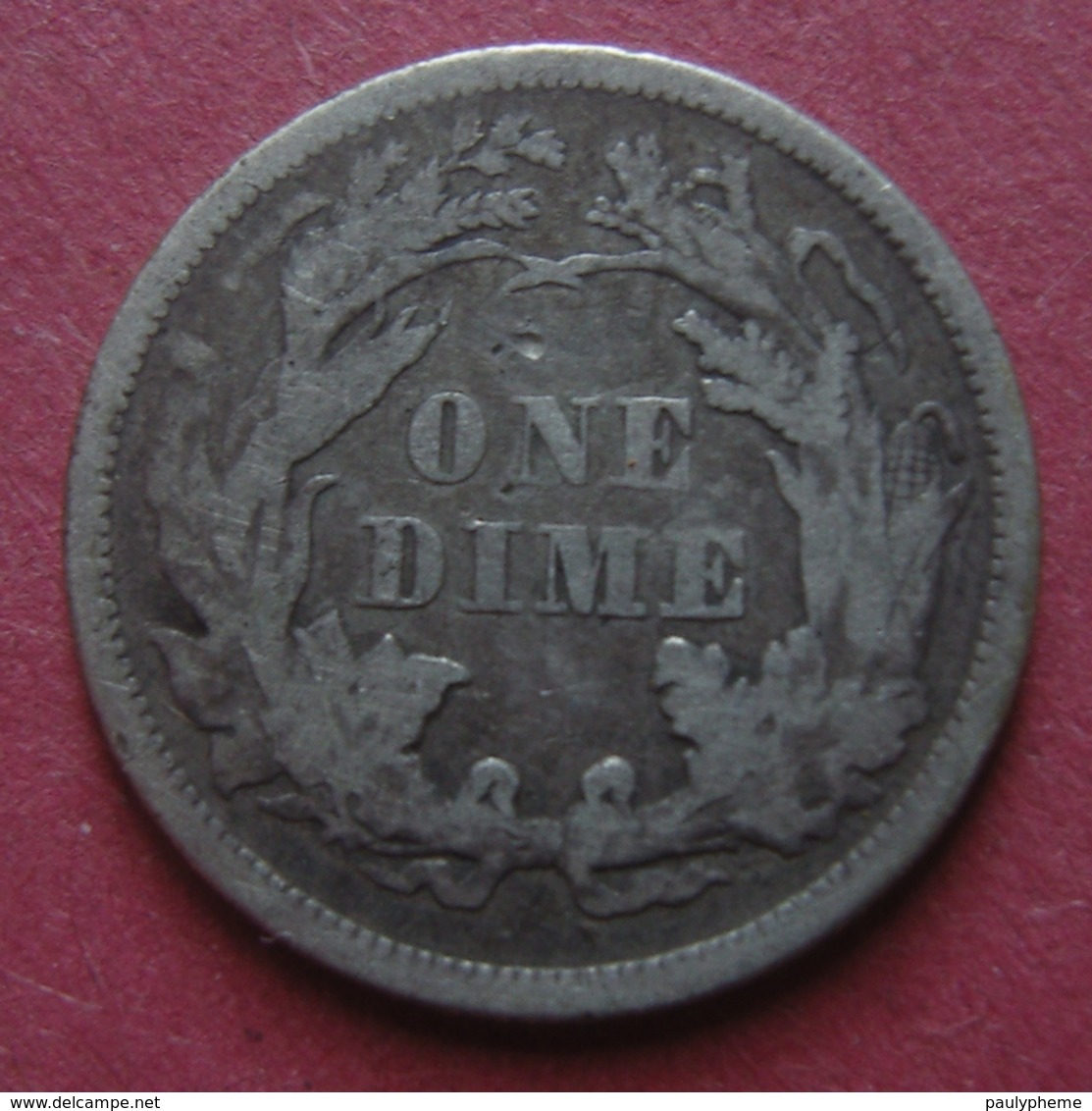 USA 1861 Silver 1 DIME (10 Cents) Seated Liberty - 1837-1891: Seated Liberty