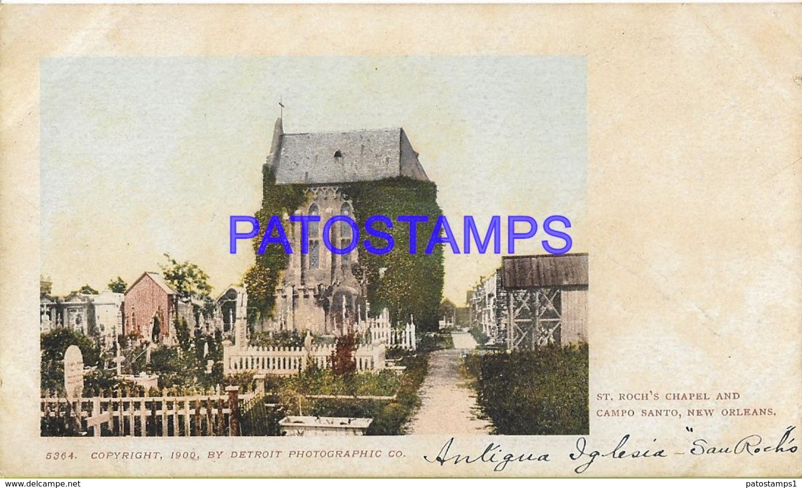 128691 US NEW ORLEANS ST ROCH'S CHAPEL AND CAMPO SANTO POSTAL POSTCARD - Other & Unclassified