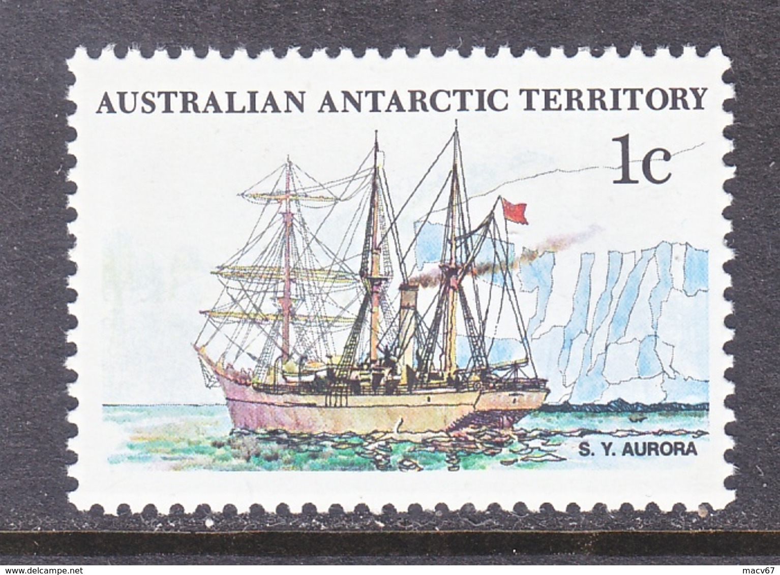 AAT  L 37    **   POLAR  SAILING SHIP - Unused Stamps