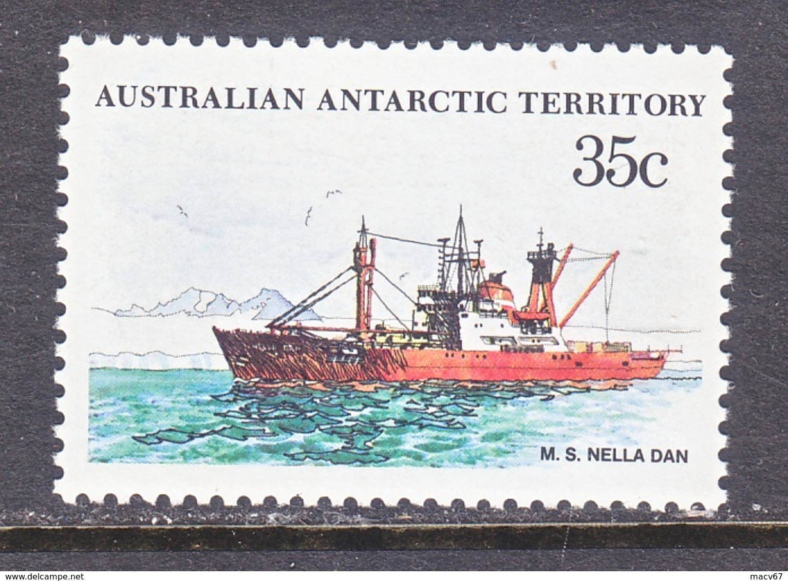 AAT  L 47    **   POLAR  SAILING SHIP - Unused Stamps