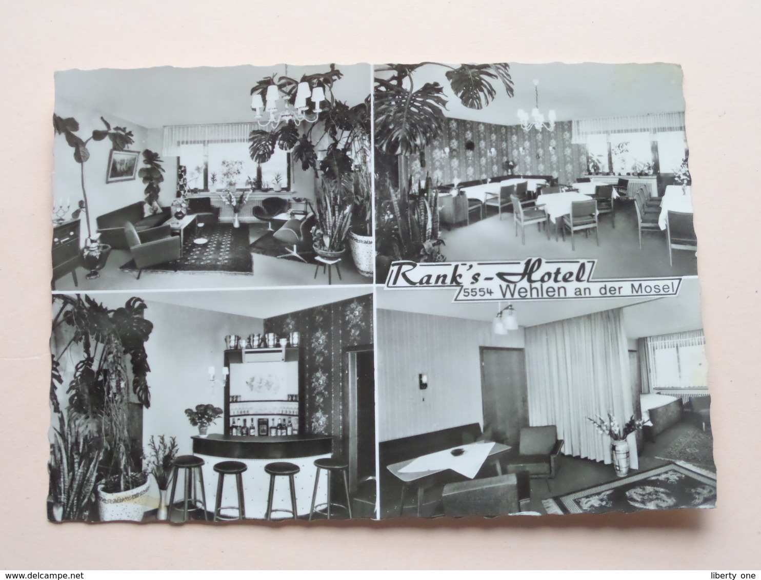 RANK's Hotel ( Mila Rank ) Wehlen A. D. Mosel ( Cramers ) Anno 19?? ( Voir / See Photo Details ) ! - Wehlen