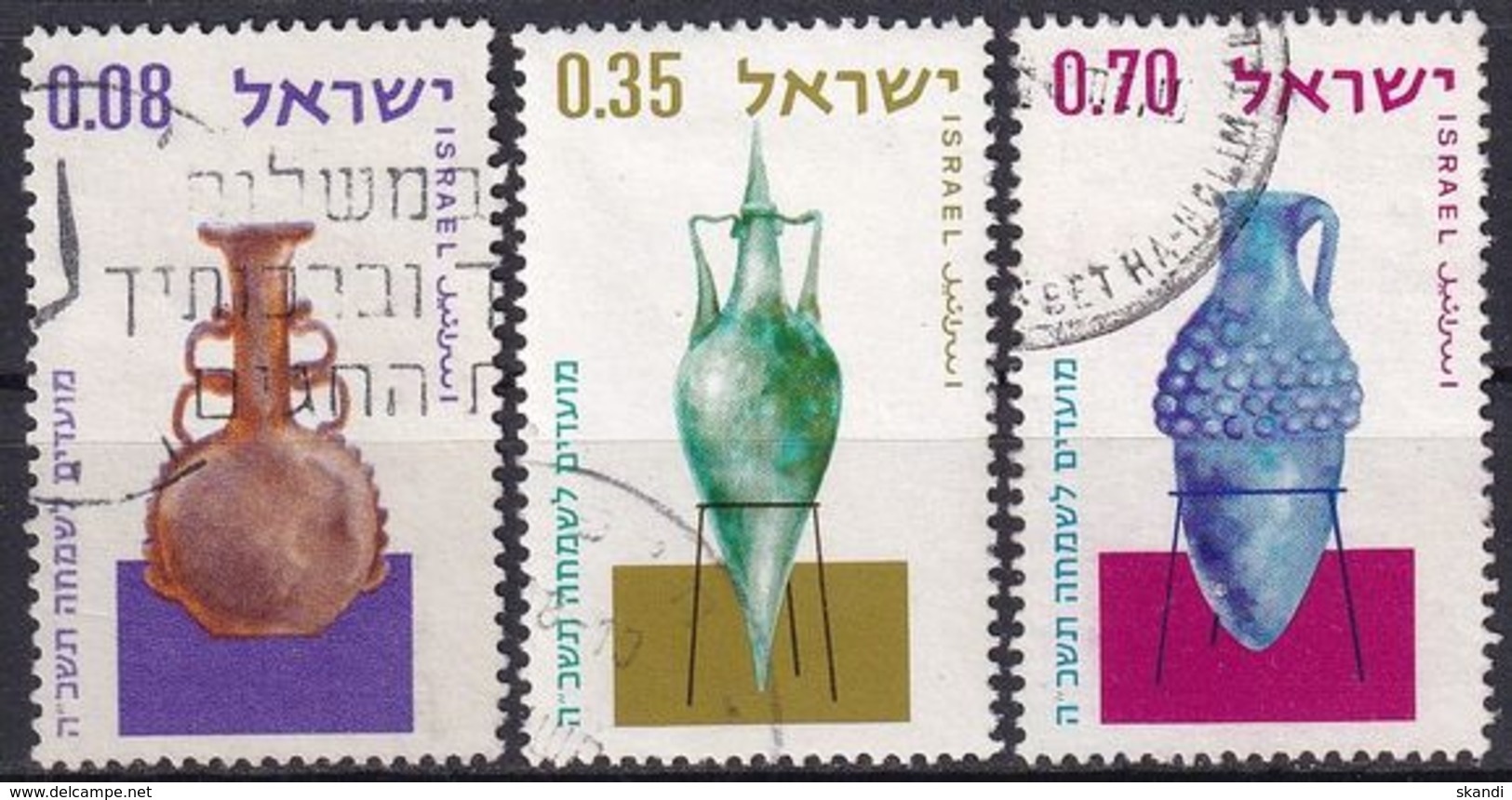 ISRAEL 1964 Mi-Nr. 309/11 O Used - Gebraucht (ohne Tabs)