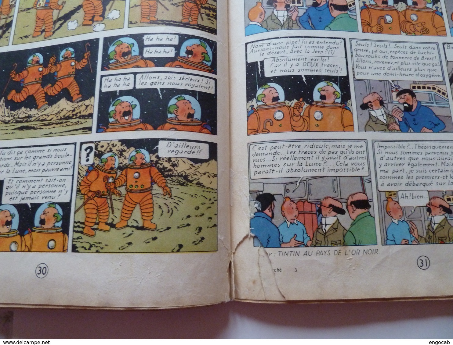 On A Marché Sur La Lune - Hergé