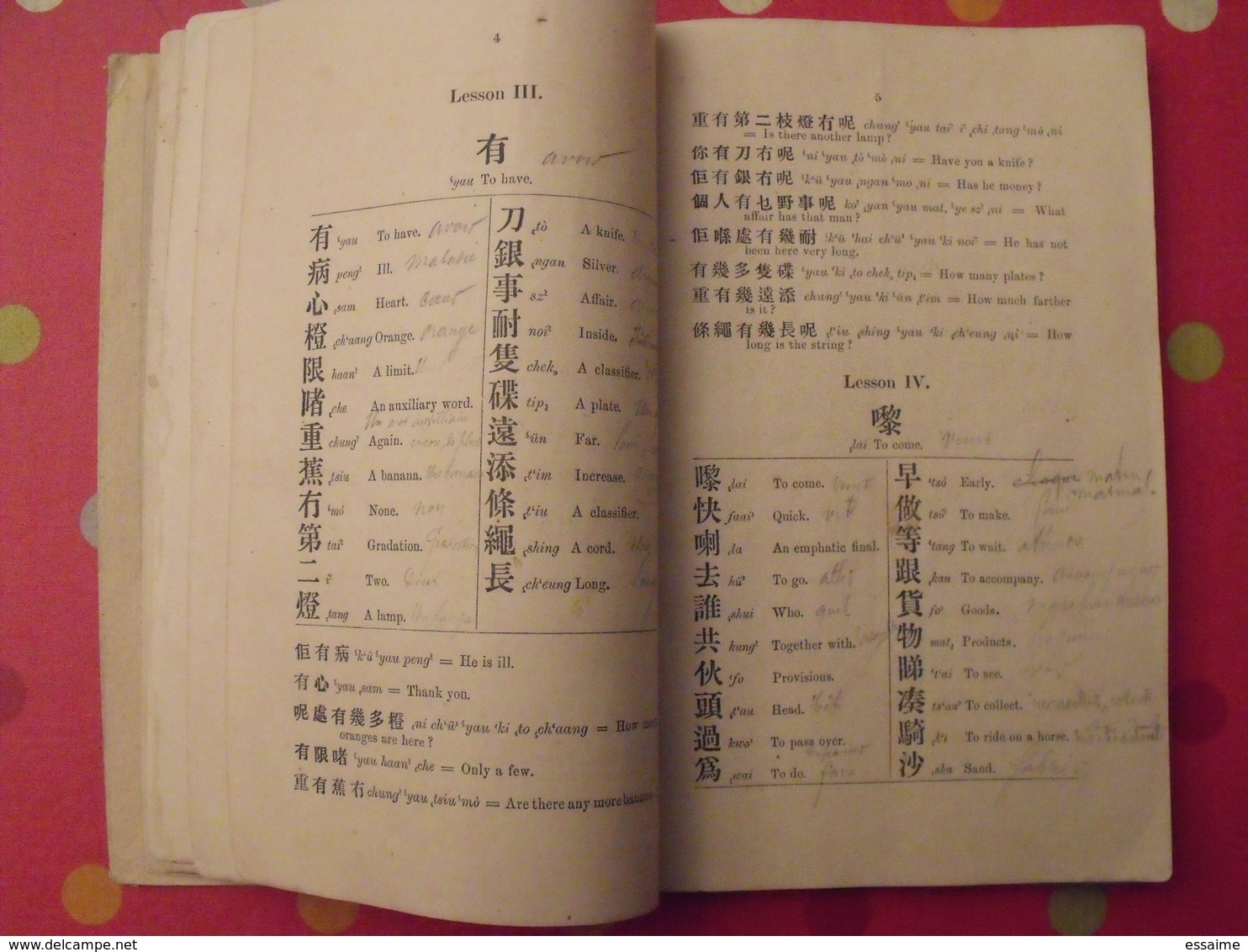 progressive and idiomatic sentences in cantonese colloquial. A. Fulton. 1895 Kelly & Walsh, Hong-Kong. Cantonais chinois