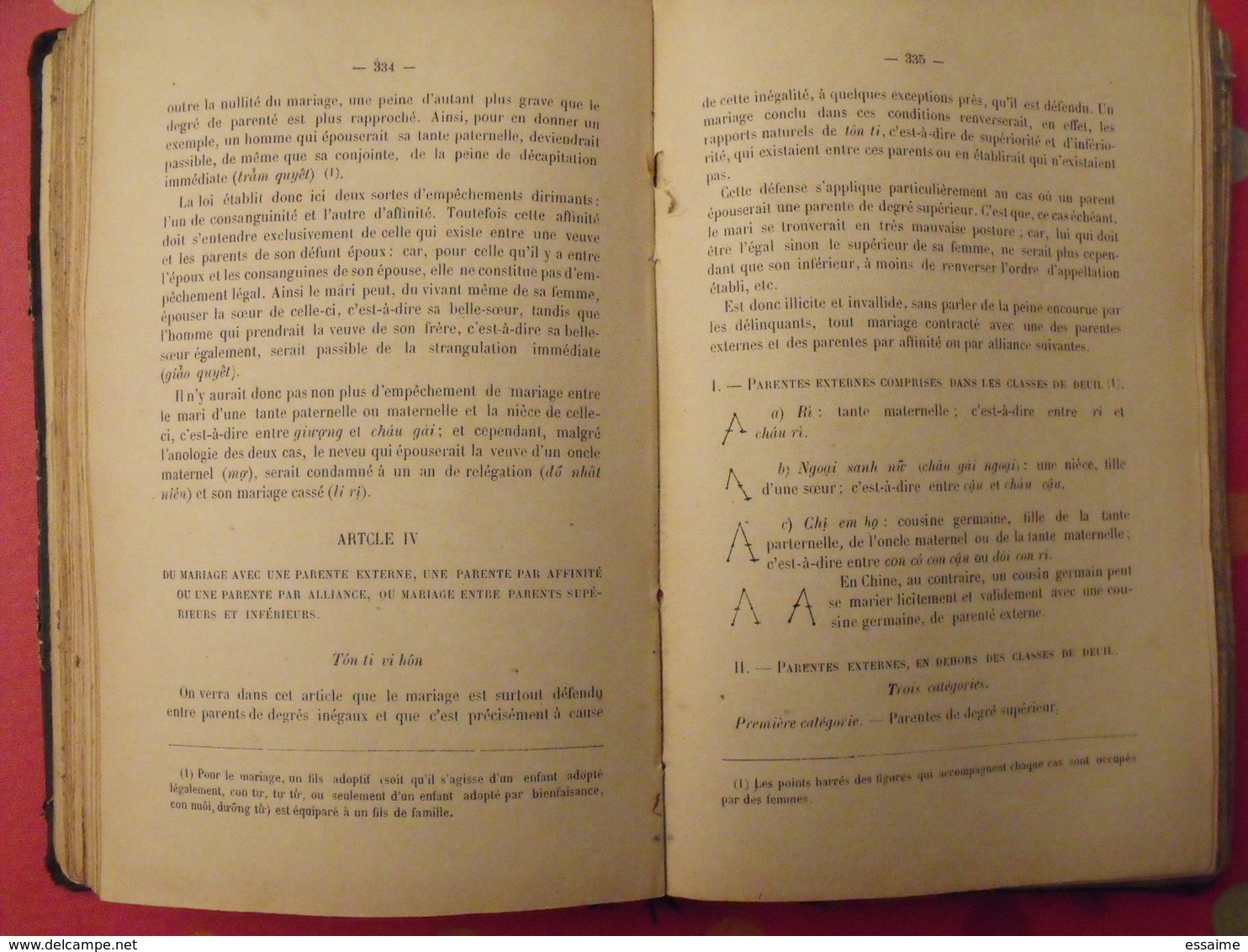 variétés tonkinoises. Hanoi 1903. grammaire Annamite. Annam Indochine vietnam Tonkin