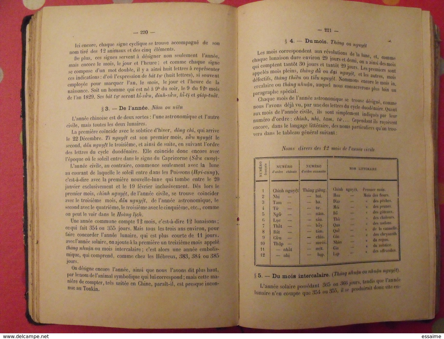 variétés tonkinoises. Hanoi 1903. grammaire Annamite. Annam Indochine vietnam Tonkin