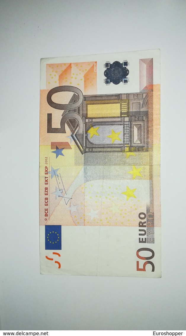 EURO - SPAIN 50 EURO (V) M016 Sign Trichet - 50 Euro