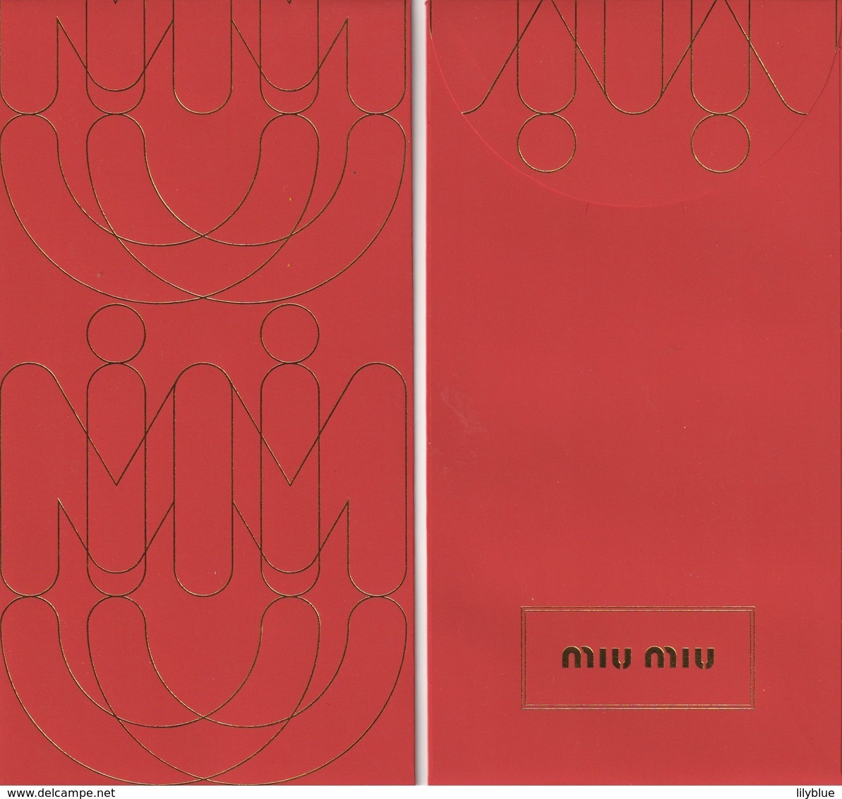 Nouvel An Chinois  2020**L'année Du  RAT **  Red Pocket  **  Miu Miu **  R/V - Modernes (à Partir De 1961)