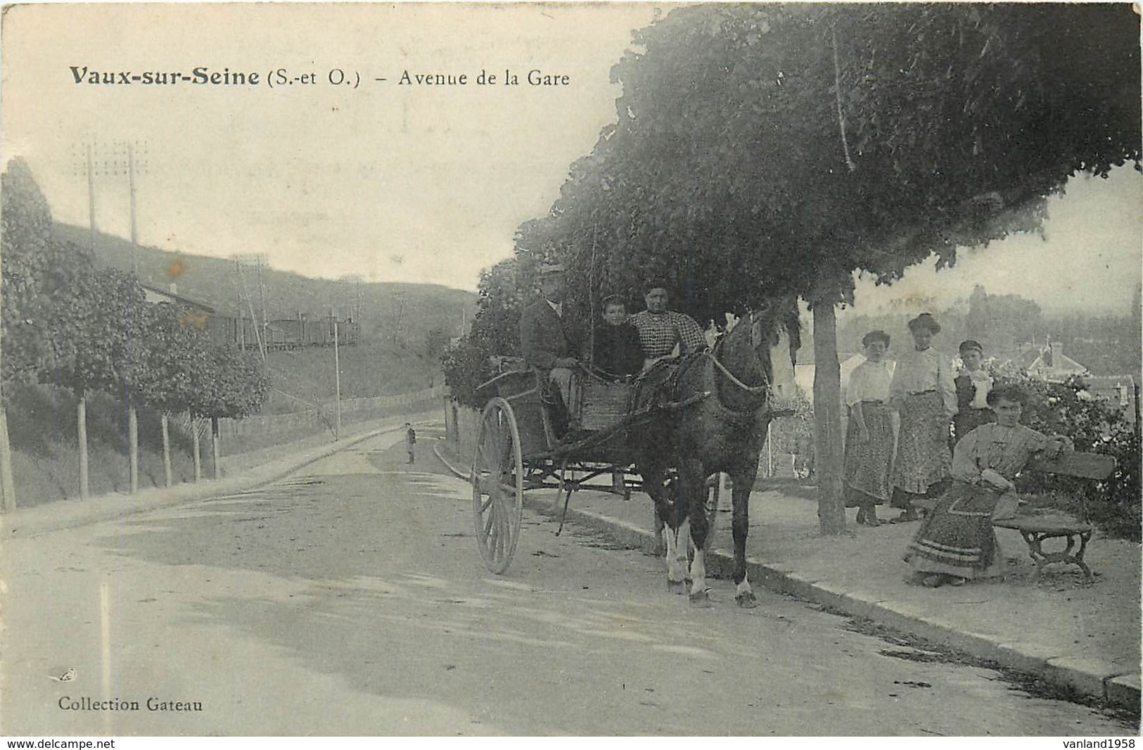 VAUX Sur SEINE-avenue De La Gare - Autres & Non Classés