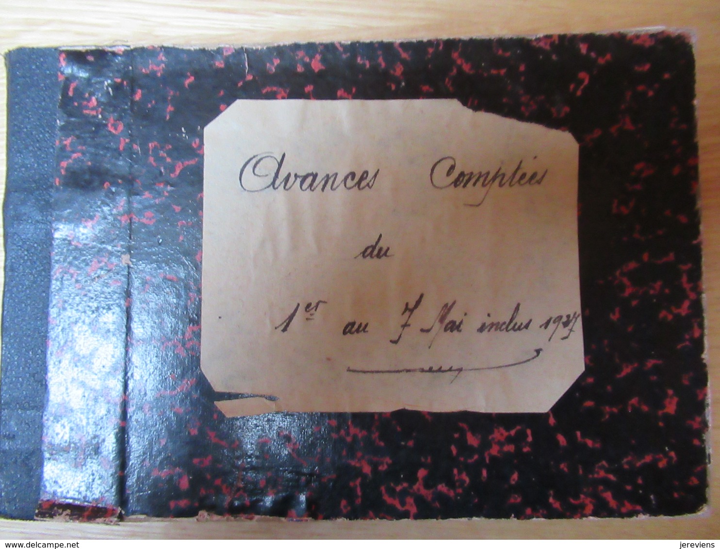 Carnet De 68  "avances Comptees " De Louis Rigal Producteur De Roquefort Dans L'Avyeron 1927 - Autres & Non Classés