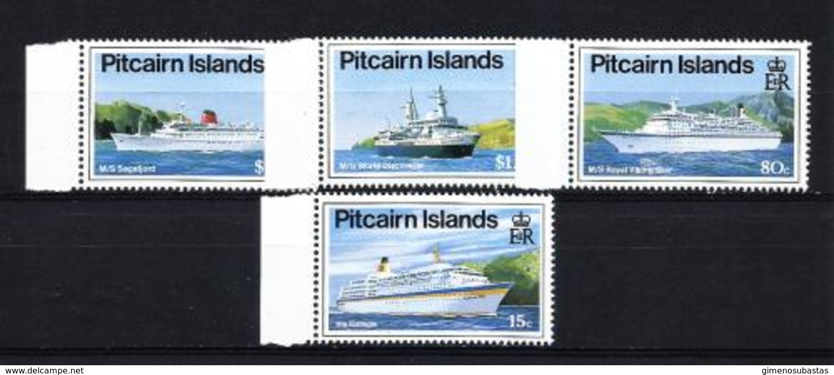 Islas Pitcairn (Británicas)  Nº 366/9 En Nuevo - Islas De Pitcairn