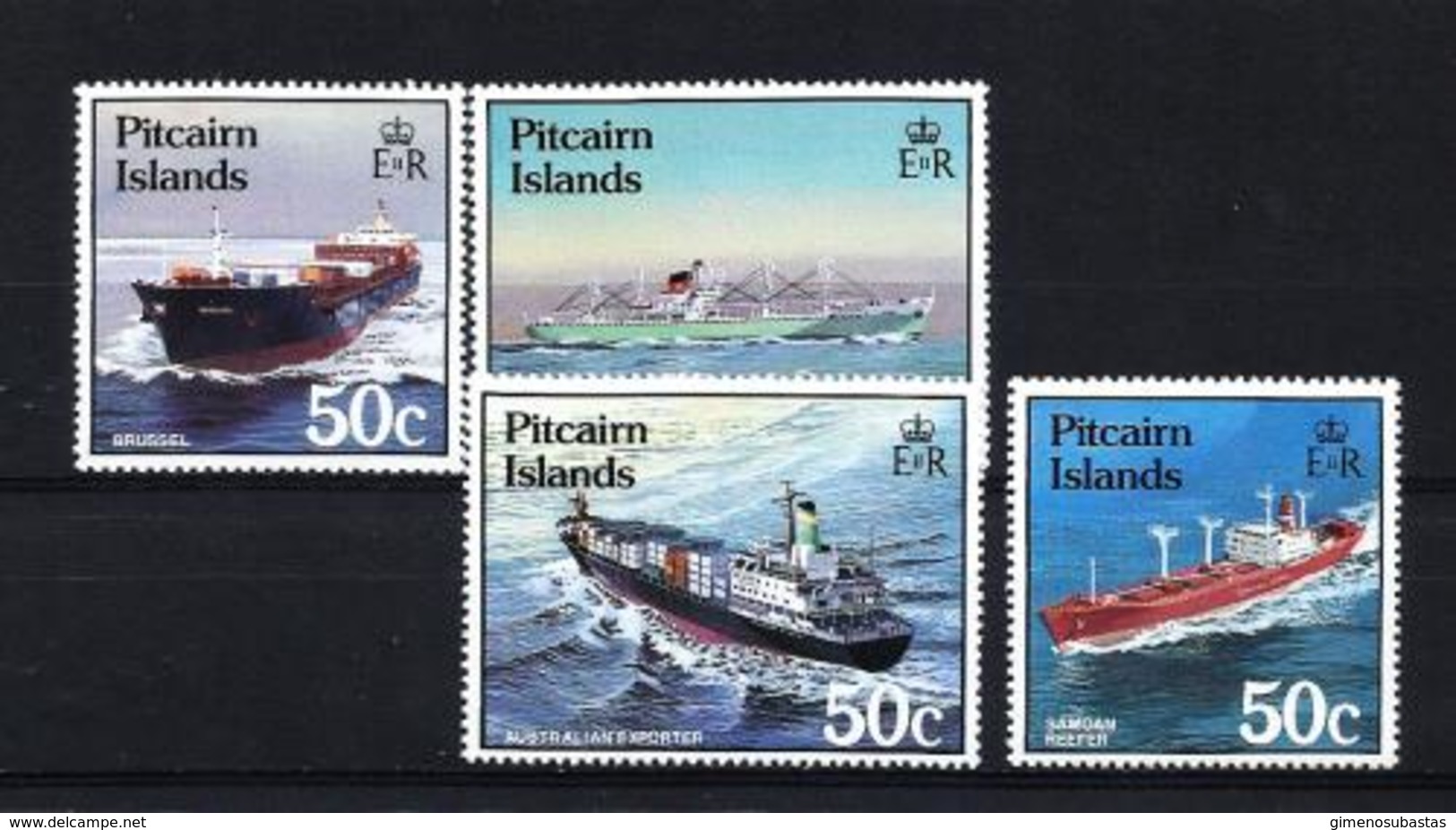 Islas Pitcairn (Británicas)  Nº 279/82 En Nuevo - Islas De Pitcairn