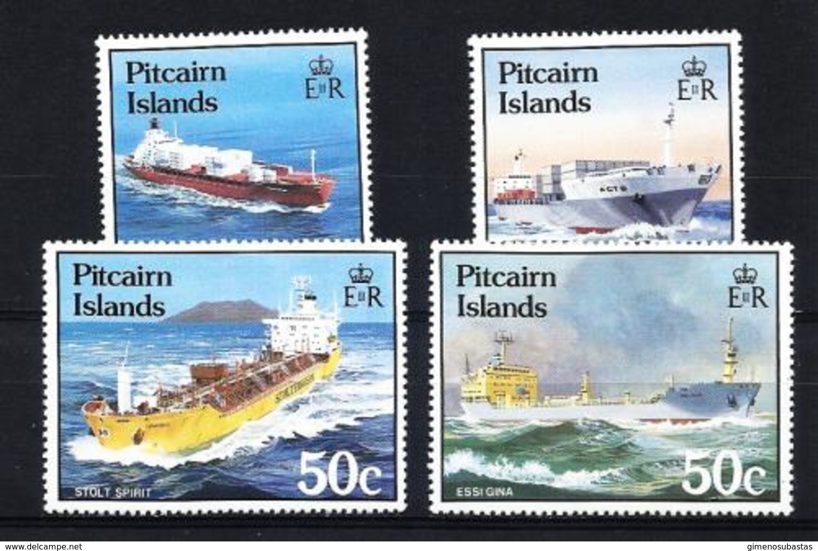 Islas Pitcairn (Británicas)  Nº 256/9 En Nuevo - Islas De Pitcairn