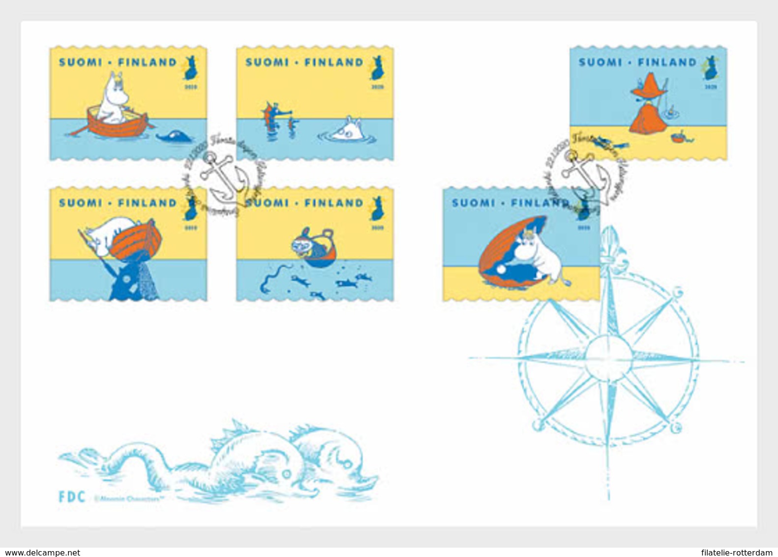 Finland - Postfris / MNH - FDC Moomins 2020 - Nuovi