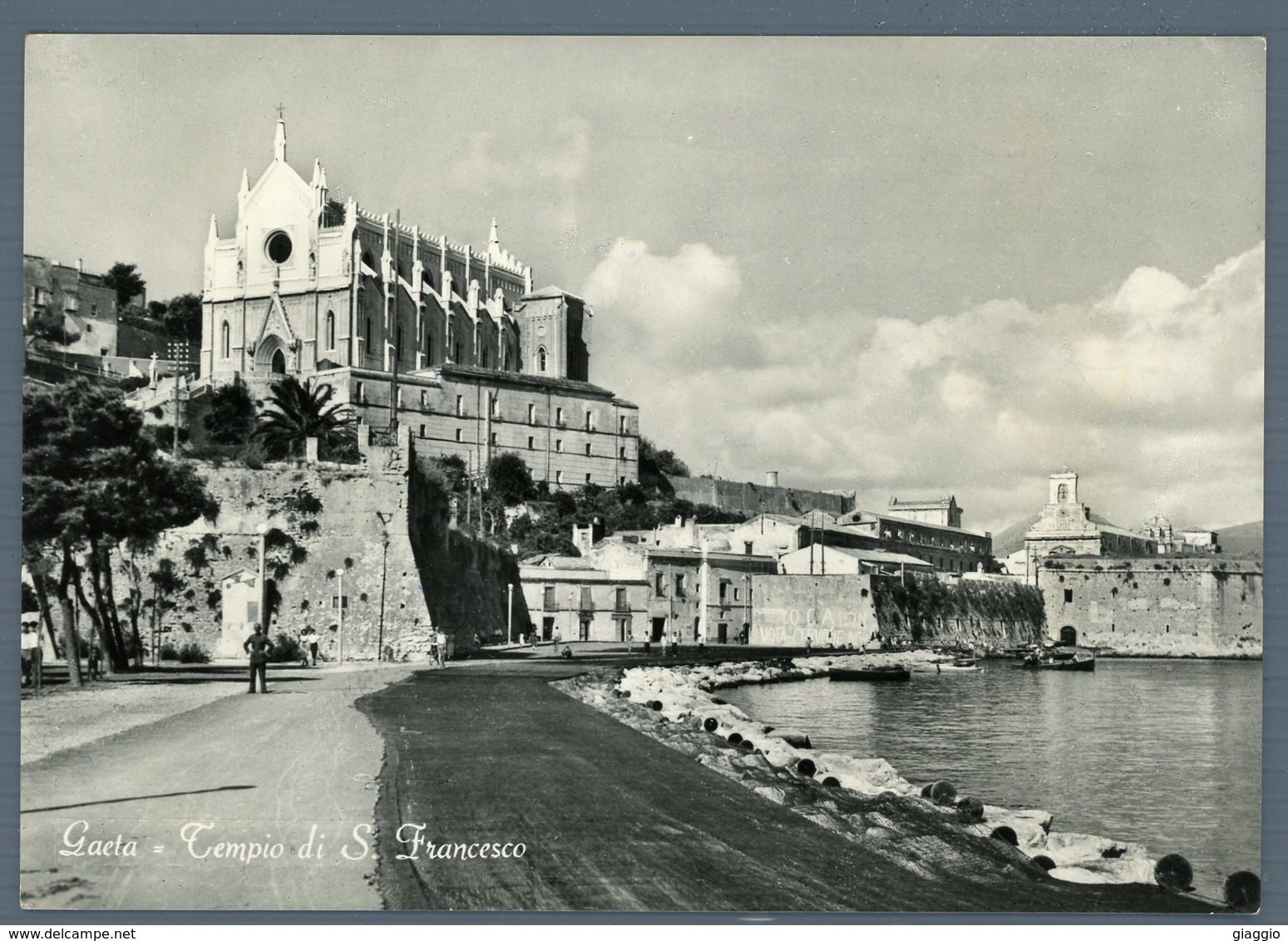 °°° Cartolina - Gaeta Tempio Di S. Francesco Viaggiata °°° - Latina