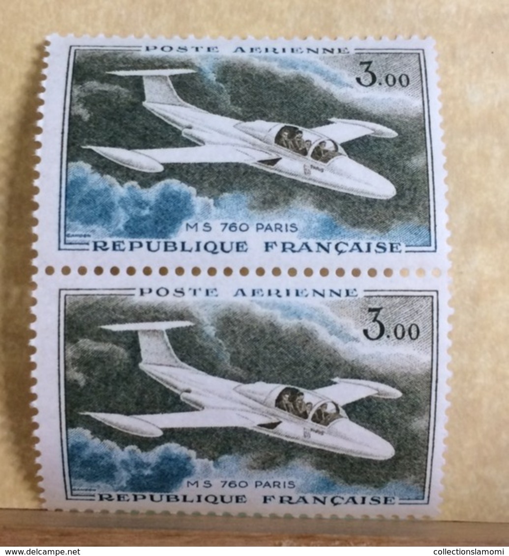 Poste Aérienne MS 760 Paris- 1960-64( Neuf (Y&T N°39() - Coté 4,00€ (Tous De Bonne Qualité Garantie) - 1960-.... Neufs