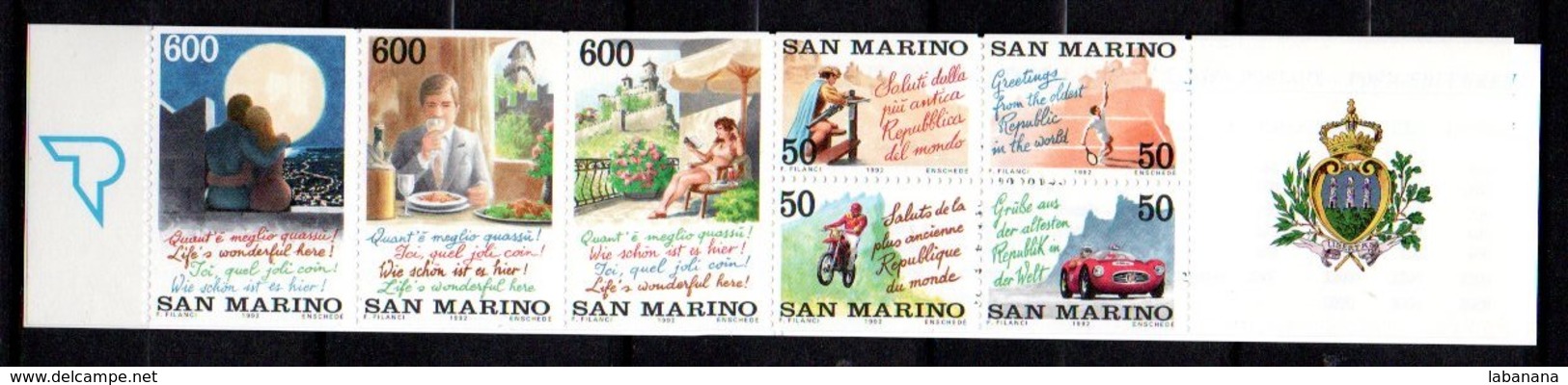 Saint-Marin C1289** - Booklets
